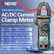 thumbnail image 2 of CM82 Pinza amperimétrica digital 6000 cuentas True RMS NCV Medidor universal 600V DC/AC Voltaje 600 ANENG  Medidor de abrazadera, 2 of 7