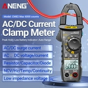 ANENG CM82 Digital Clamp Meter 6000 Counts True RMS NCV Meter 600V DC/AC Voltage 600A DC/AC Current