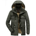 thumbnail image 4 of Black Friday Deals Men Winter Warm Thickened Plus Size Windproof Cotton Padded Coat, 4 of 4