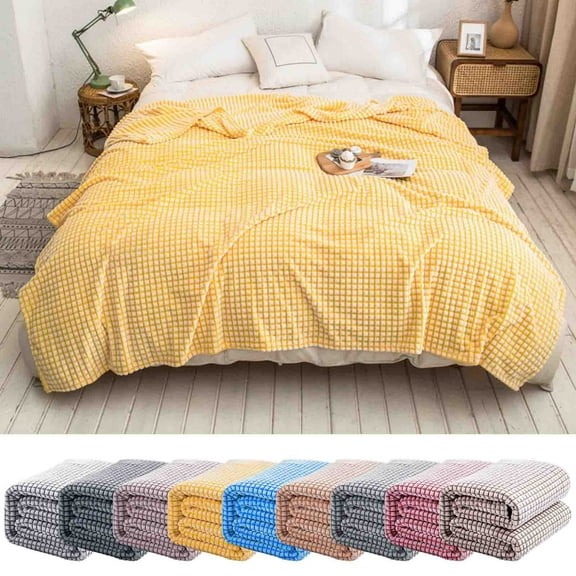 1X Blanket Ice Blanket for All Season Lightweight Summer Cooler Quilt for Hot Sleepers and Night Sweats Cooler Comforter Double Cold Effect Blanket Cooler Fiber Soft Blanke Blanket