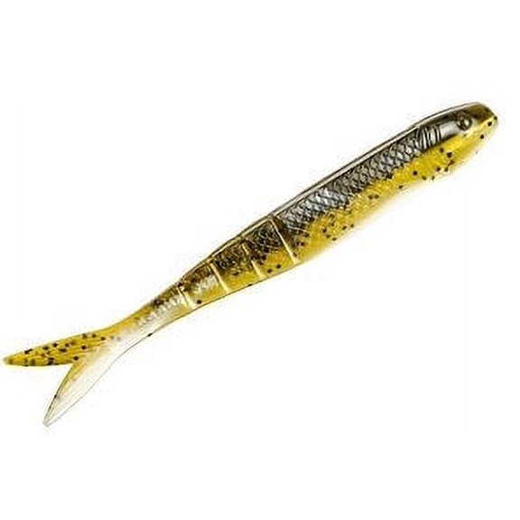 Strike King Blade Minnow 4.5 Green Pumpkin Pearl Belly 8p