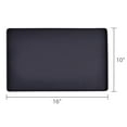 thumbnail image 4 of Vibrant Life Small Silicone Pet Feeding Mat, Black, 13" x 8", 4 of 5