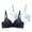 Black&White&Blue, variant on Women's Full Coverage Underwire Push Up Bra, Lightly Lined Smooth T-Shirt Bra for Comfort, Plus Size Bras Available, 3 Pack, 38B to 48DD