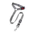 thumbnail image 1 of Cinturón de seguridad ajustable para perros en el coche: tejido de nailon, giratorio 360°, sistema de sujeción de seguridad; para viajes en coche y una conducción sin distracciones, 1 of 5