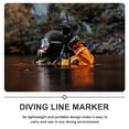 thumbnail image 3 of SEWACC Diving Line Marker 1Set Technical Diving Style Abs Circular Distinctive Shape for Scuba Diving, 3 of 8