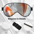thumbnail image 3 of Uemuo Koi Fish Water Pattern Sleep Eye Mask - Light Blocking Sleep Mask Blocking Out Light Perfectly, Soft and Comfortable Night Eye Mask, Eye Blinder, 3 of 7