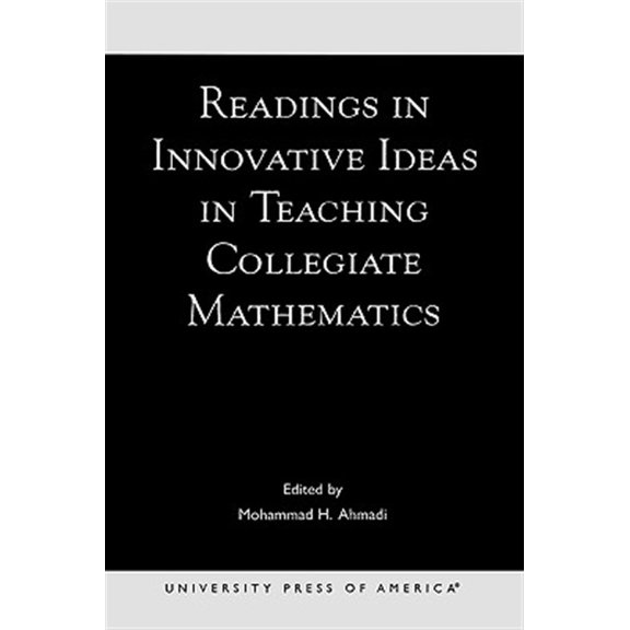 Pre-Owned Readings in Innovative Ideas in Teaching Collegiate Mathematics (Paperback)