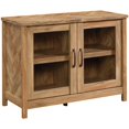 thumbnail image 1 of Sauder Cannery Bridge Display Cabinet in Sindoori Mango, 1 of 10