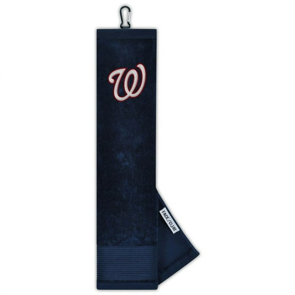 Washington Nationals 16" x 24" Face & Club Tri-Fold Towel