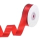 thumbnail image 1 of Cinta de satén roja de 25 yardas de 0.79" de ancho, cinta de poliéster para decoración, 1 of 7