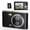 Black, variant on 48MP Digital Camera with Dual Lens, 16x Zoom Vlogging Camera, Point and Shoot Travel Camera with Autofocus, Rechargeable Battery, Gift for Photography (ANYDEAR)