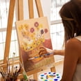 thumbnail image 2 of Juego de paleta de 150 pinceles, paleta de plástico de 50 piezas, 100 pinceles, bandeja para pintura de acuarela, 2 of 4