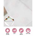 thumbnail image 6 of Cute Ladybugs Kitchen Dish Towels for Drying Dishes Set of 2, Spring Botanical Leaves Green Waffle Weave Microfiber Hand Tea Bathroom Towels Quick Dry & Absorbent Towel 12x12, 6 of 7
