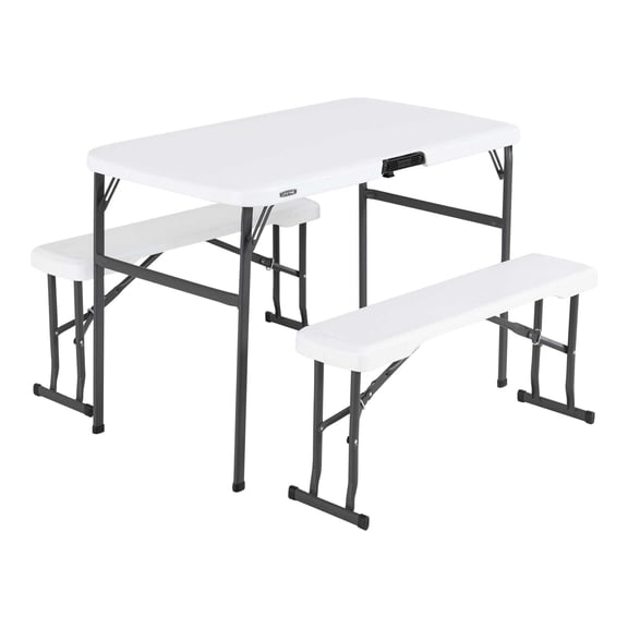 Mesa De Picnic De 1.06m Con 2 Bancas Lifetime