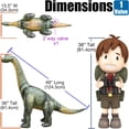 thumbnail image 2 of Juguete inflable con forma de dinosaurio Jet Creations Brachiosaurus de 90 cm de altura, 2 of 6