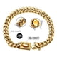 thumbnail image 2 of Collar De Cadena De Perro Dorado, Cadena De Metal Para Camin, 2 of 6