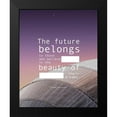 thumbnail image 2 of ArtsyQuotes 20x24 Black Modern Framed Museum Art Print Titled - Eleanor Roosevelt Quote: Beauty of Their Dreams, 2 of 5