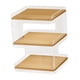 thumbnail image 2 of Mesa auxiliar de acrílico, mesa de centro, mueble para espacios pequeños, mesita de noche, estante de almacenamiento para dormitorio, hogar, sala de, 2 of 9
