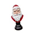 thumbnail image 1 of Estatua de cabeza de Papá Noel, decoración navideña, artículo de colección, estantería 27 cm, 1 of 7