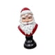 thumbnail image 1 of Estatua de cabeza de Papá Noel, decoración navideña, artículo de colección, estantería 27 cm, 1 of 7
