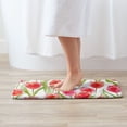 thumbnail image 3 of Tulipa Pattern Rugs Washable Cover Floor Rug Carpets Home Decorations for Bathroom Kitchen Bedroom Indoor 31.5x20 inch, 3 of 6