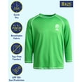 thumbnail image 5 of iXtreme Boys Swim Shirt - UPF50+ Sun Protection Quick Dry Long Sleeve Rash Guard Shirts for Boys, 5 of 7