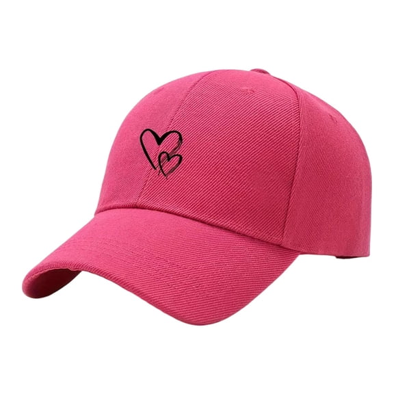 Summer Sales LSONABXA Saving $5 Hot Pink Baseball Caps for Women Under $5 Dad Hat Adjustable Trucker Hat White Baseball Cap for Men Women Muslim Hat