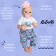 thumbnail image 3 of Muñeca Reborn Camila 55cm REDOLL | Caucho Suave Full Body con Movimiento Real | Tiara de Princesa y, 3 of 4