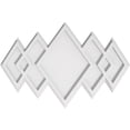 thumbnail image 1 of Ekena Millwork CMP22X14ZE 14.62 x 22 in. Rectangle Zoe Architectural Grade PVC Contemporain Médaillon de Plafond, 1 of 1