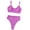 ZC Purple, variant on Womens Swimsuits Bikini Tight Color Beach Temperament Separate Tankinis Set Black Womens Bathing Suits L