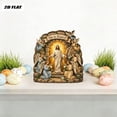 thumbnail image 5 of YingYouFu Empty Tomb Easter Scene and Cross Decoration He Is Risen Tabletop Decor Religious Wooden Signs Jesus Cross Table Centerpieces for Religious Home Mantels Tabletop Christian Gifts, 5 of 9