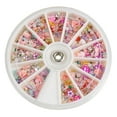 thumbnail image 1 of Fairnull 1200 Pcs Mixed Flowers Bowknot Nail Art Tips Glitters Slice Decoration Manicure, 1 of 6