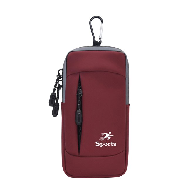 WRKEKC Brassard de Téléphone Réglable pour Course et Entraînements - Pochette Universelle avec Bandes de Sécurité Réfléchissantes