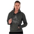 thumbnail image 4 of Nautical Whale Wheel Spiritual Animal Hoodie Sweatshirt Women Men Brisco Brands S, 4 of 6