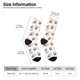 thumbnail image 2 of Fotbe Pugs Calcetas Largas con Estampado para Hombre y Mujer – Calcetas de Compresión Transpirables y Elásticas, Viajar y Uso Diario Talla 5-11, 2 of 6
