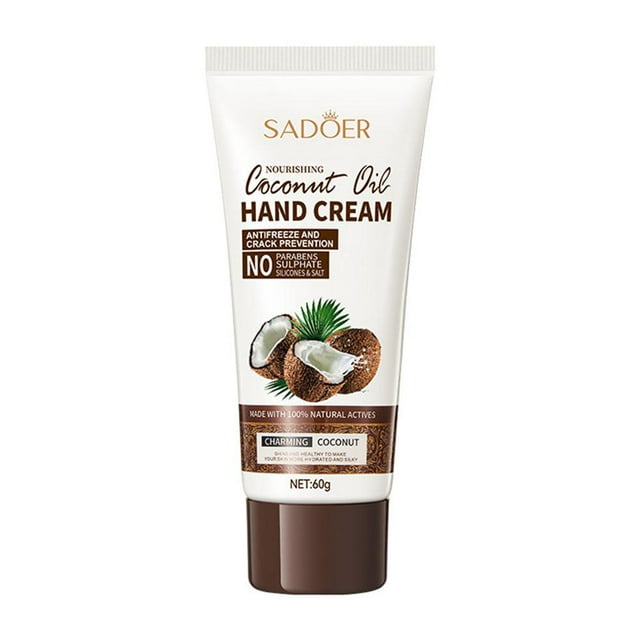 Crema de manos EZLIFE con aceite esencial de coco hidratante y antisequedad 60 g