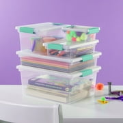 Sterilite Mini Clip Storage Box - Latch Lid - 18 Pack