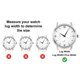 thumbnail image 3 of 12 piezas de pasadores de reloj de acero inoxidable de 19 mm con liberación rápida y diámetro de 1.5 mm, 3 of 5
