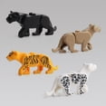 thumbnail image 4 of Bloques de construcción de rompecabezas ensamblados con forma de animal en bolsa de regalo, juguete de cocodrilo, tiburón tigre, múltiples bloques de construcción de juguete, 4 of 5