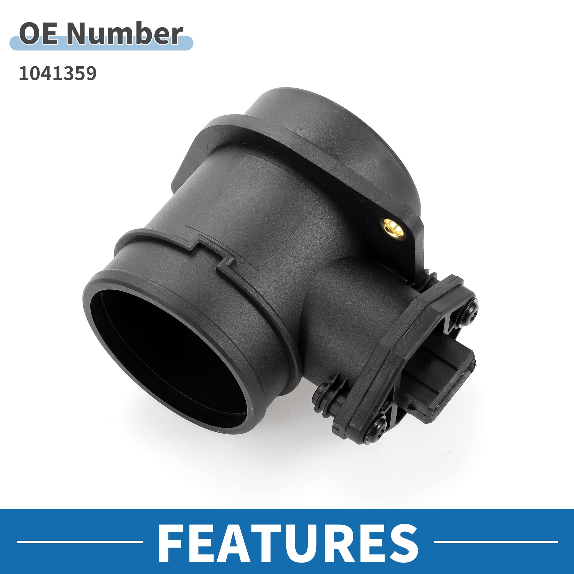 Unique Bargains MAF Sensor Assembly No.1041359 MAF Mass Air Flow Sensor for Ford