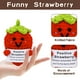 thumbnail image 3 of Divertida muñeca hecha a mano con capucha emocional en escabeche y ganchillo, 3 of 7