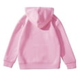 thumbnail image 4 of LIUYUNNN Kids Hoodies for Girls Pullover Pink Hoodie Long Sleeve Lightweight Pullover Tops Loose Sweatshirt Winter Clothes Kids Clothes for Girls 4-5 Years Boys Girls Fall Outfits, 4 of 5