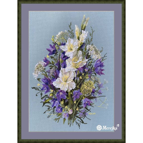 The White Sword Lily K-223 Merejka Counted Cross-Stitch Kit