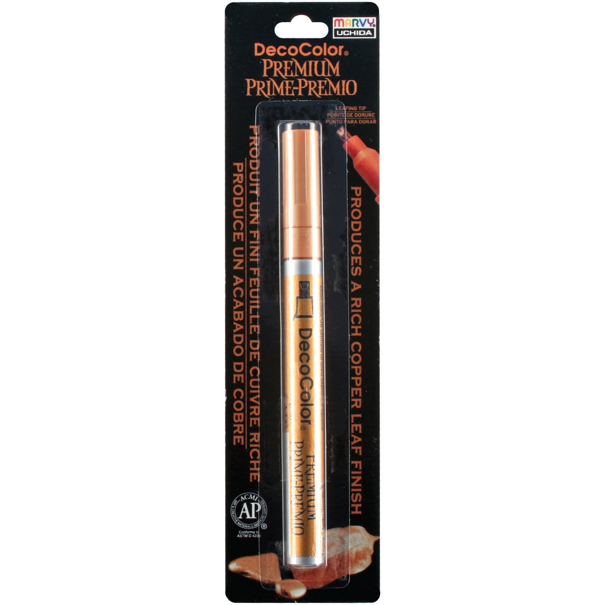 MARVY UCHIDA DECOCOLOR PREMIUM METALLIC PAINT MARKER LEAFING COPPER