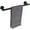 Black, variant on Bath Towel Bar - Thicken SUS304 Stainless Steel Bathroom Towel Holder, Towel Rod for Bathroom Heavy Duty Wall Mounted Towel Rack Hanger (12IN, Chrome)