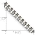 thumbnail image 2 of Chisel Stainless Steel 4mm Box Chain Necklace - 24 inches, 2 of 2