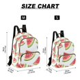 thumbnail image 2 of FORMRS Mini Backpack Purse for Women Travel Daypack Casual Shoulder Bag, Cartoon Watermelon, 2 of 7