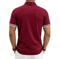 thumbnail image 6 of Guluxicc Men's Henley T Shirts Button Classic Fit Short Sleeve Everyday Wear Shirts Summer Casual Outfits, 6 of 9
