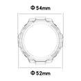 thumbnail image 4 of Funda reloj Ygjytge TPU transparente para Huami Amazfit T-Rex PRO/T-Rex blanco, 4 of 8