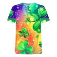 thumbnail image 4 of Ceisia Men's Slim Fit Short Sleeve T-Shirt St. Patrick's Day Themed Print Clover Spring Summer Shirt Gift, 4 of 8